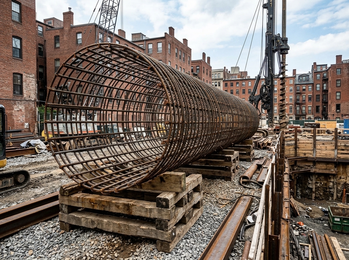 Deep Foundations & Drilled Caissons in Boston, MA